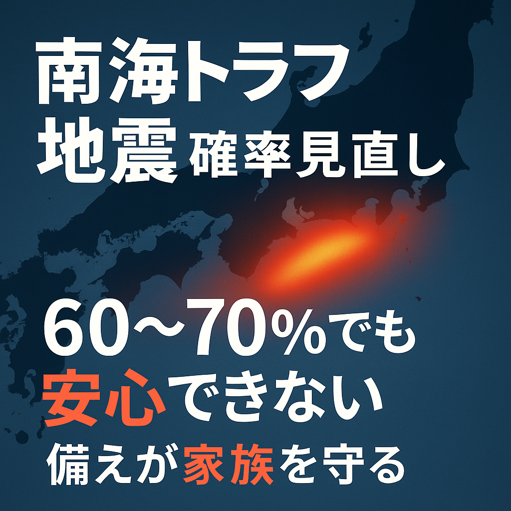 南海トラフの発生率修正