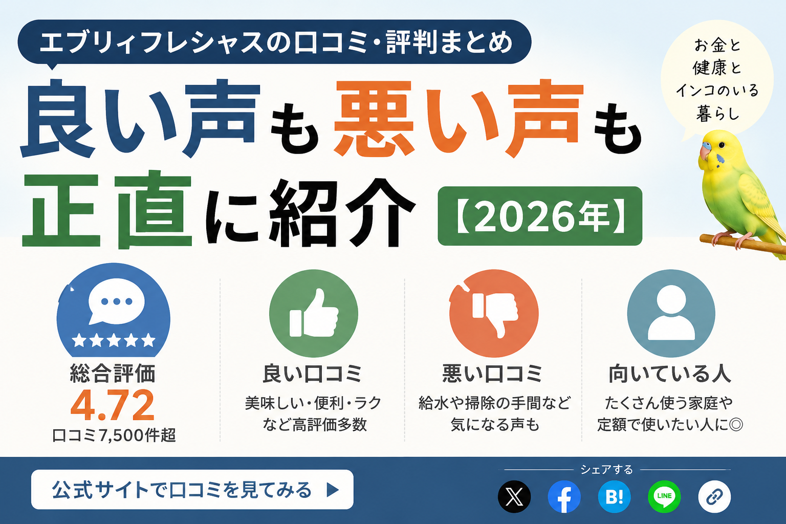 エブリフレッシュ口コミ